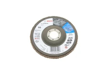 КРУГ ПЕЛЮСТ 125мм K60 Best for Metal BOSCH 2 608 606 923