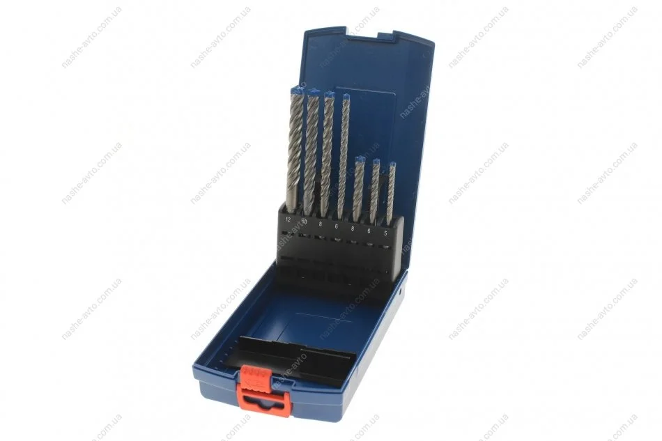 Набір SDS plus-7X 5,6,8x115, 8,10,12x1 BOSCH 2 608 900 195 (фото 1)