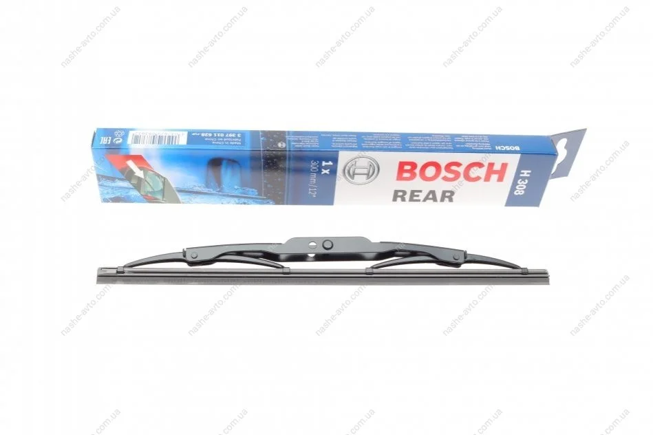 Щітка стеклоочіст. 300 скла заднього HYUNDAI TUCSON (вир-во Bosch) BOSCH 3397011628 (фото 1)