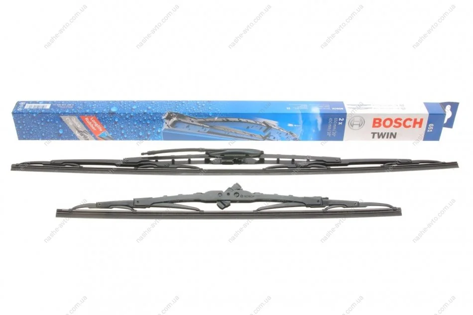 Комплект щіток склоочисника Bosch 650/450мм BOSCH 3 397 118 321 (фото 1)