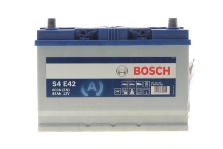 Акумулятор 12В/85Аг/800А/21,69кг BOSCH DSC_0 092 S4E 420