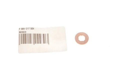 Шайба паливної форсунки 2,5 CRDi H-1 мідна BOSCH F00VC17504
