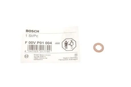 Ущільнююче кільце BOSCH F 00V P01 004