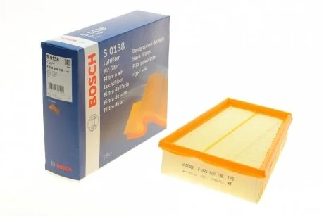 Повітряний Фільтр вставка (вир-во Bosch) BOSCH F026400138