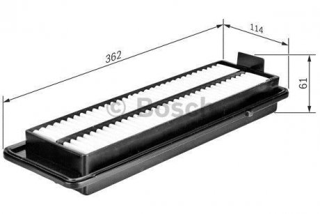 Фільтр повітряний BOSCH F026400232