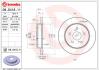 Диск гальмівний TOYOTA CAMRY 17- задн. BREMBO 08.D418.11 (фото 1)