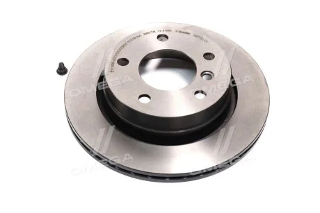 Диск гальмівний BMW 3 задн. (вир-во) BREMBO 09.7727.11