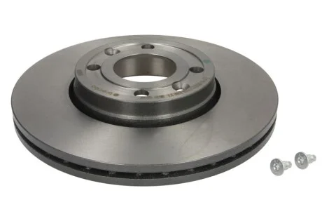 Диск гальмівний DACIA LOGAN, NISSAN, RENAULT, передн., вент. (вир-во) BREMBO 09.9078.11