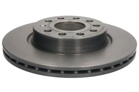 Диск гальмівний AUDI A3, SEAT TOLEDO, SKODA OCTAVIA, VW CADDY, передн. вент. (вир-во) BREMBO 09.9167.11