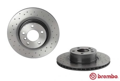 Диск гальмівний BREMBO 09.B569.1X