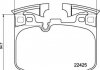 Комплект гальмівних колодок з 4 шт. дисків BREMBO P06099 (фото 1)