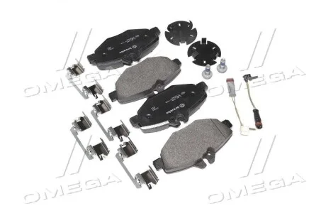 Комплект гальмівних колодок з 4 шт. дисків BREMBO P50049