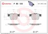 Колодка гальм. диск. MB C-CLASS задн. BREMBO P 50 133 (фото 1)