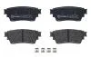 Колодки гальмівні дискові (комплект 4 шт) BREMBO P54063 (фото 2)