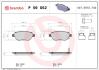 Гальмівні колодки 500L (351_, 352_), 0 BREMBO P59052 (фото 1)