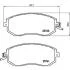 Комплект гальмівних колодок з 4 шт. дисків BREMBO P78021 (фото 2)