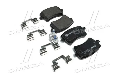 Комплект гальмівних колодок з 4 шт. дисків BREMBO P85100
