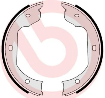 Гальмівні колодки барабанні Brembo BREMBO S06511