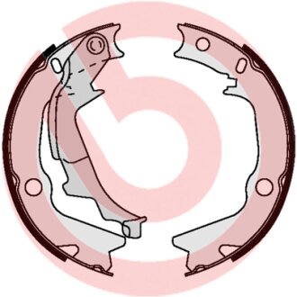 Колодки задние барабанные BREMBO S30528