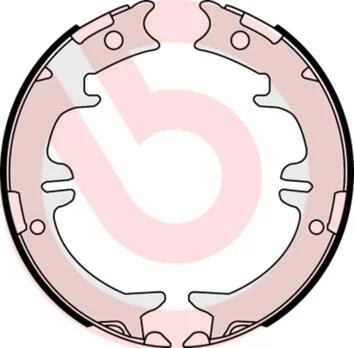Гальмівні колодки барабанні Brembo BREMBO S83542 (фото 1)