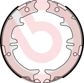 Гальмівні колодки барабанні Brembo BREMBO S83542