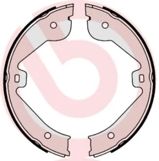 Гальмівні колодки барабанні Brembo BREMBO S85536