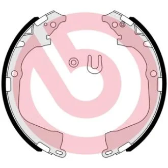 Гальмівні колодки барабанні Brembo BREMBO S85541