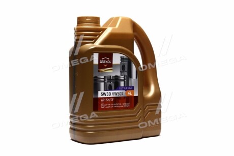 Масло моторн. Ultra Plus 5W30 SN VW 504/507 (Каністра 4л) Brexol 48391051000