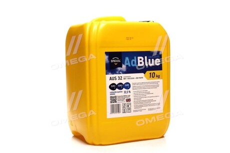 Рідина AdBlue для систем SCR 10kg Brexol 501579 AUS 32c10