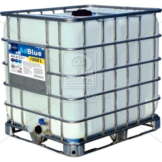 Рідина AdBlue для систем SCR 1000L (з кубом) Brexol 501579 AUS 32 Cube