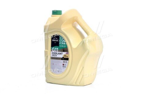 Антифриз GREEN G11 Antifreeze (зелений) 10kg Brexol Antf-016