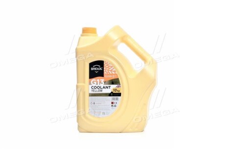 Антифриз YELLOW G13 Antifreeze (жовтий) 10kg Brexol Antf-019
