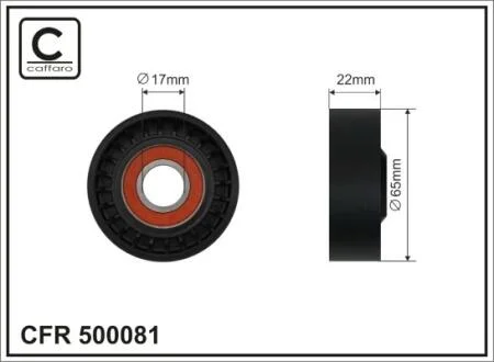Автозапчастина CAFFARO 500081