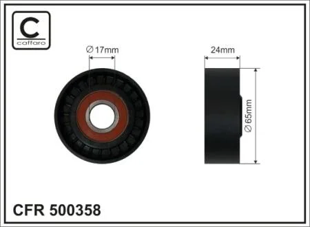 Автозапчастина CAFFARO 500358