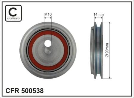 Автозапчастина CAFFARO 500538