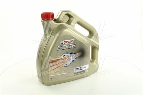 Олива моторна EDGE 0W-40 А3/В4 (Каністра 4л) CASTROL 15338F