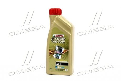 Олива моторн. EDGE 0W-30 TURBO DIESEL (Каністра 1л) CASTROL 157E4F (фото 1)