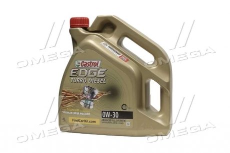 Олива моторн. EDGE 0W-30 TURBO DIESEL (Каністра 4л) CASTROL 157E5C