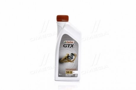 Олива моторн. GTX 5W-30 C4 RN 0720 (Каністра 1л) CASTROL 15C4EE (фото 1)