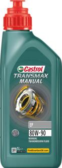 Олива трансміс. 80W-90 TRANSMAX MANUAL EP, GL-4, 1л, мін. CASTROL 15F1F3