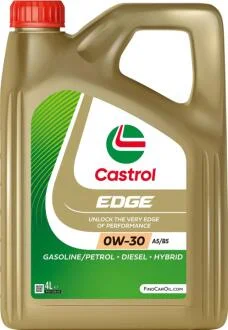 Масло ДВС 0W-30 Castrol EDGE ACEA A5/B5, 4л, синт. CASTROL 15F6A5