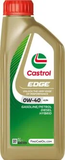 Моторна олива EDGE 0W-40 A3/B4 1 л CASTROL 15F6B4
