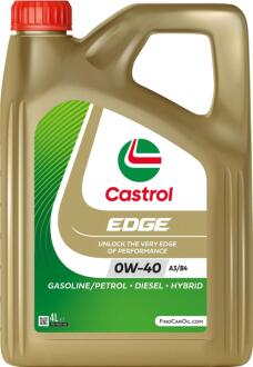 Моторна олива EDGE 0W-40 A3/B4 4 л CASTROL 15F6B5