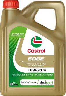 Моторна олива EDGE 0W-20 C5 4 л CASTROL 15F6E9