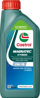 Моторна олива MAGNATEC HYBRID 0W-16 1 л CASTROL 15F6F9