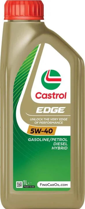 Олива моторна 5W-40 Castrol EDGE API SN/CF, ACEA C3, GM dexos2, 1л, синт. CASTROL 15F7D5 (фото 1)