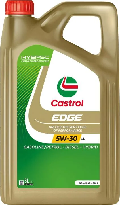 Олива моторна 5W-30 Castrol EDGE LL ACEA C3, VW 504 00/507 00, 5л, синт. CASTROL 15F7E7 (фото 1)