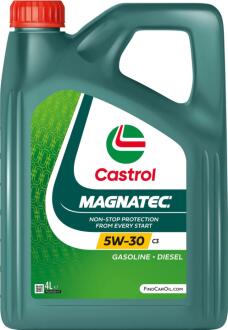Олива моторна Magnatec 5W-30 C3 (Каністра 4л) CASTROL 15F928