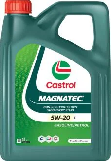 Олива моторна 5W-20 E Castrol MAGNATEC API SN, ILSAC GF-5, Ford M2C948-B, 4л, синт. CASTROL 15F9CE