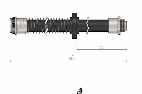 Шланг гальмівний CAVO C800 524A